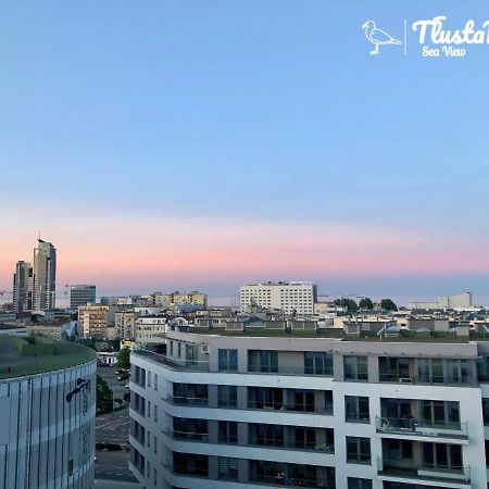 Apartamento Tlusta Mewa Sea View Gdynia Exterior foto
