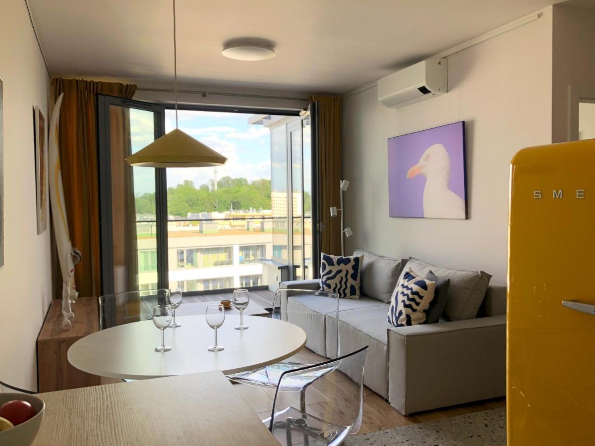 Apartamento Tlusta Mewa Sea View Gdynia Exterior foto