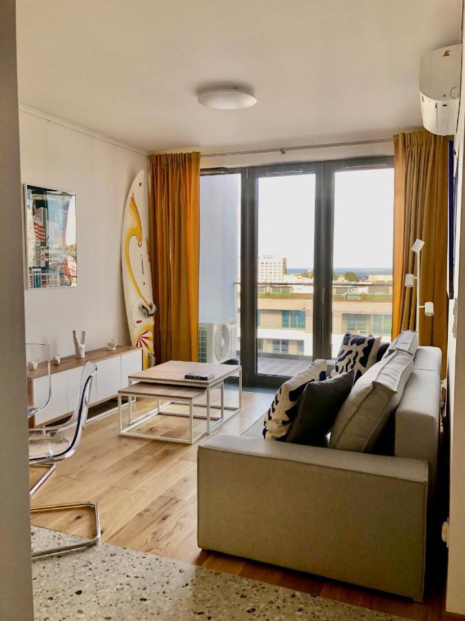 Apartamento Tlusta Mewa Sea View Gdynia Exterior foto