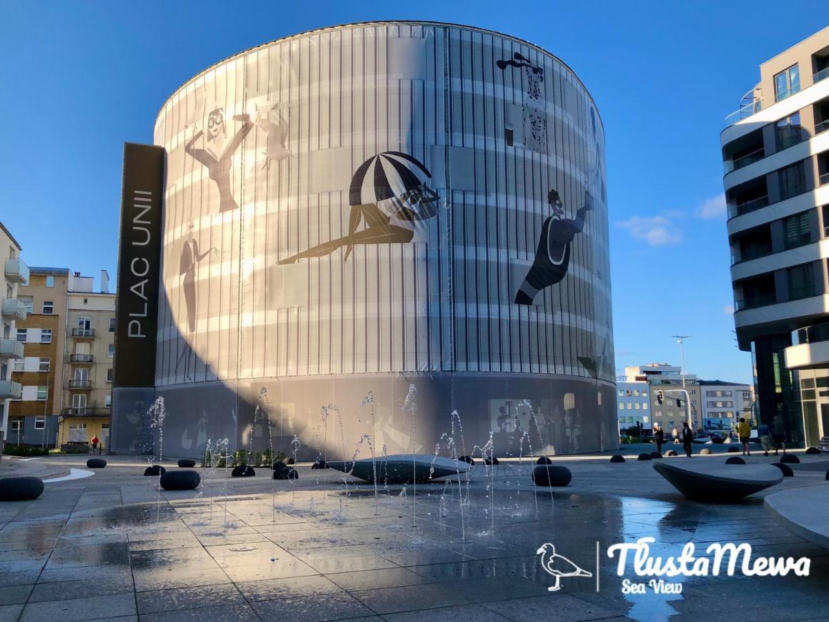 Apartamento Tlusta Mewa Sea View Gdynia Exterior foto