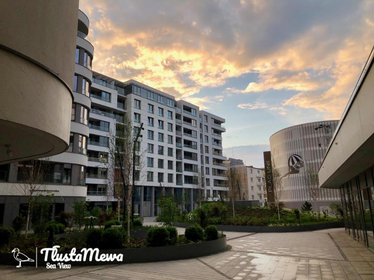 Apartamento Tlusta Mewa Sea View Gdynia Exterior foto