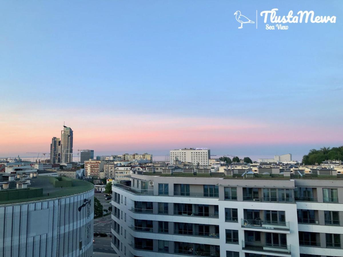 Apartamento Tlusta Mewa Sea View Gdynia Exterior foto