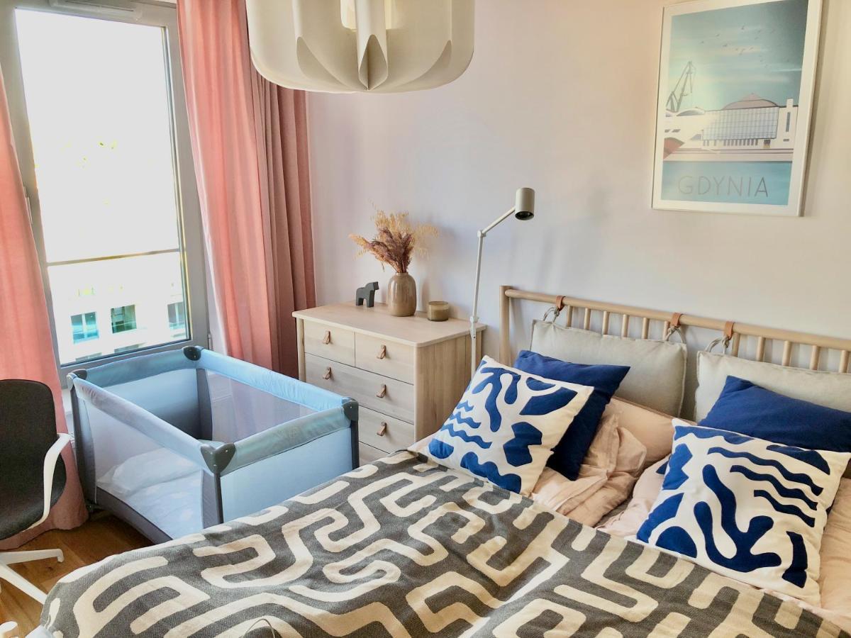 Apartamento Tlusta Mewa Sea View Gdynia Exterior foto