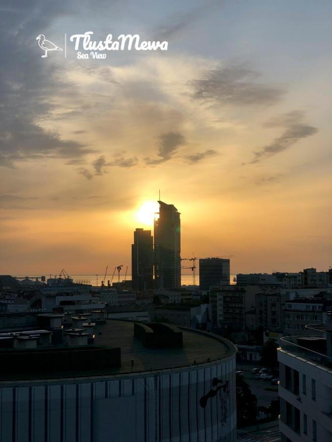 Apartamento Tlusta Mewa Sea View Gdynia Exterior foto