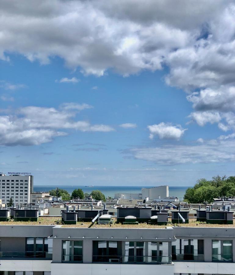 Apartamento Tlusta Mewa Sea View Gdynia Exterior foto
